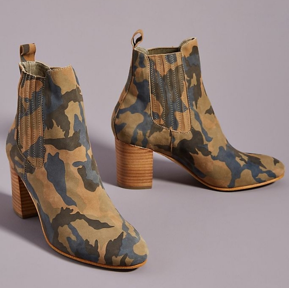 Anthropologie Shoes - Anthropologie Silent D Uriah camo ankle bo…